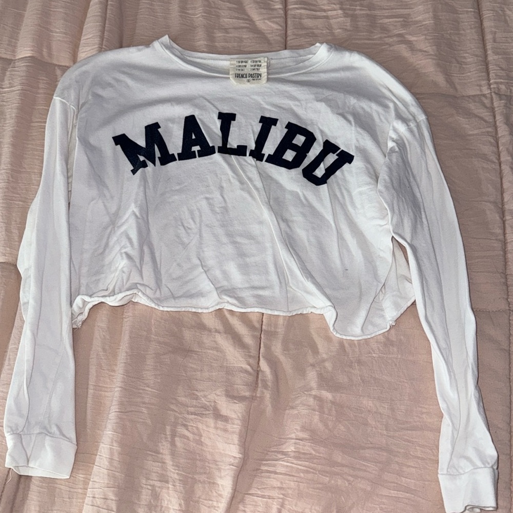 Malibu Cropped top Long sleeve